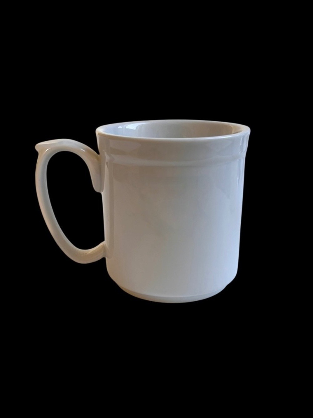 Willams Sonoma White Porcelain Pantry Mug